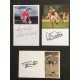 Signed card by TERRY NEILL the ARSENAL footballer.